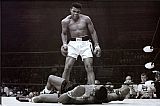 Muhammad Canvas Paintings - Muhammad Ali vs. Sonny Liston